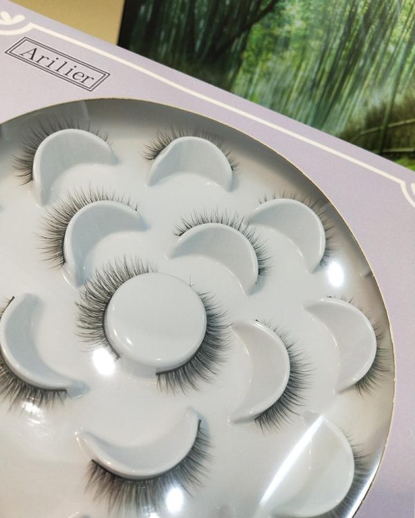 Arilier false eyelashes, 8 pairs, make-up thick false eyelashes soft and reusable eyelashes Online Sale