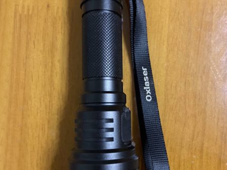 Oxlaser flashlight, strong light, rechargeable tactical flashlight LED camping outdoor hiking emergency flashlight Supply