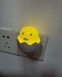 SUNAPEX night light, chick LED night light plug-in night light children adult, yellow light For Cheap