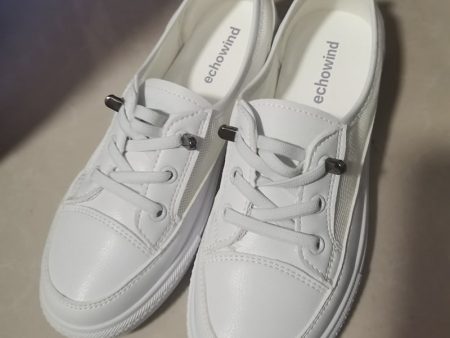 echowind shoes, ladies fashion sneakers, PU leather casual shoes For Sale