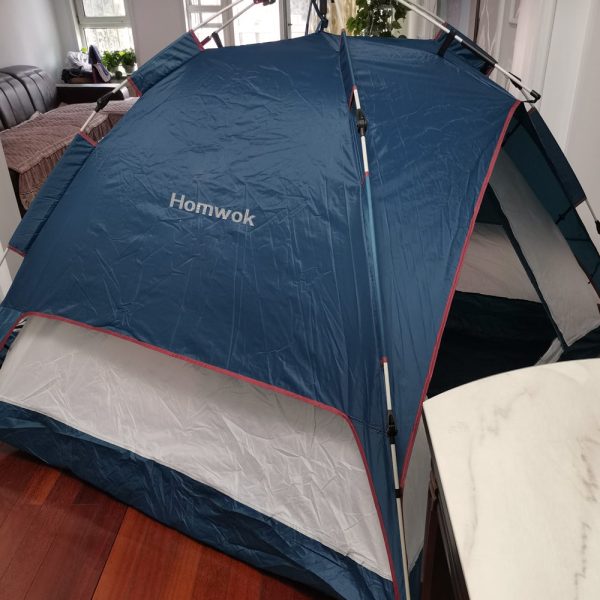 Homwok tent for camping, 4 person tent portable instant tent automatic tent waterproof windproof Online