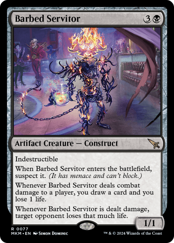 Barbed Servitor [Murders at Karlov Manor] Discount