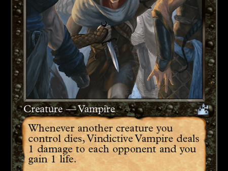 Vindictive Vampire (Retro Frame) [Ravnica Remastered] Cheap