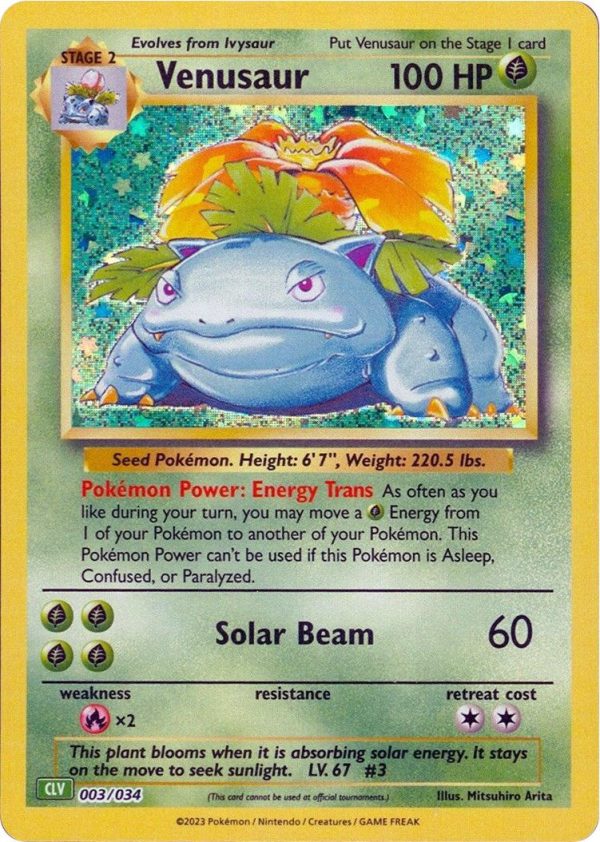 Venusaur [Trading Card Game Classic] Cheap