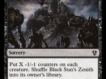 Black Sun s Zenith [Murders at Karlov Manor Commander] Supply