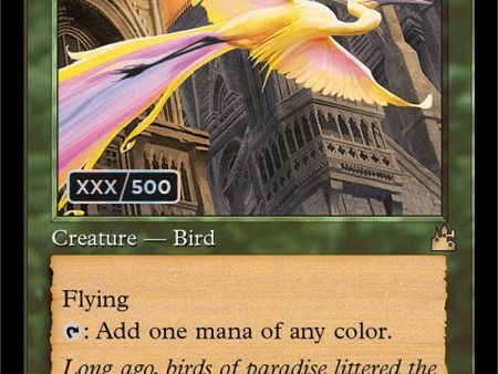 Birds of Paradise (Retro) (Serialized) [Ravnica Remastered] Supply