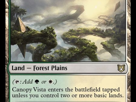 Canopy Vista [Wilds of Eldraine Commander] Online