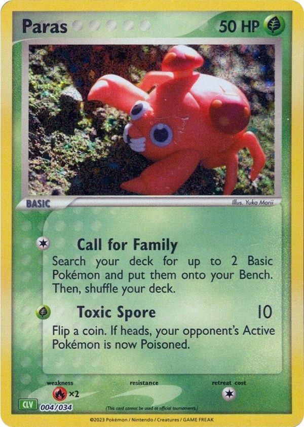 Paras [Trading Card Game Classic] Supply