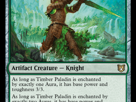 Timber Paladin [Wilds of Eldraine Commander] Sale