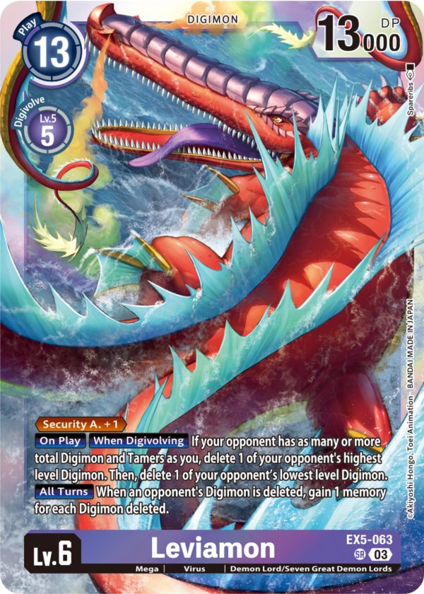 Leviamon [EX5-063] [Animal Colosseum] For Cheap