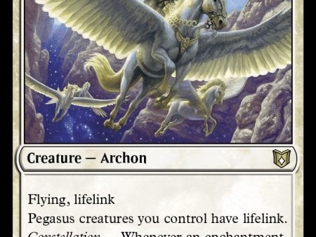 Archon of Sun s Grace [Wilds of Eldraine Commander] Online now