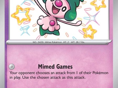 Mime Jr. (157 091) [Scarlet & Violet: Paldean Fates] For Cheap