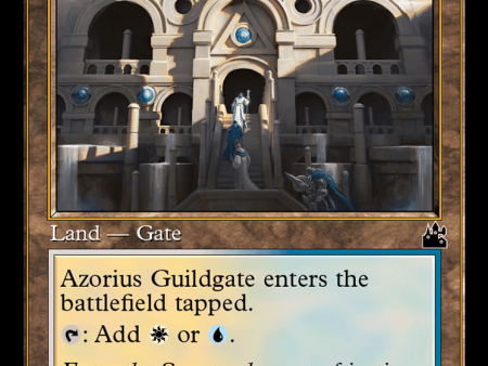 Azorius Guildgate (Retro Frame) [Ravnica Remastered] Hot on Sale