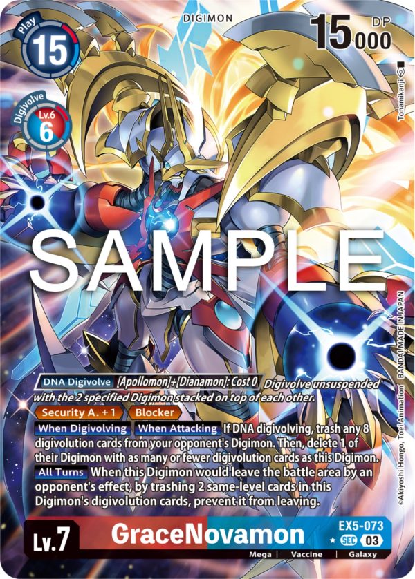 GraceNovamon [EX5-073] (Alternate Art) [Animal Colosseum] For Cheap