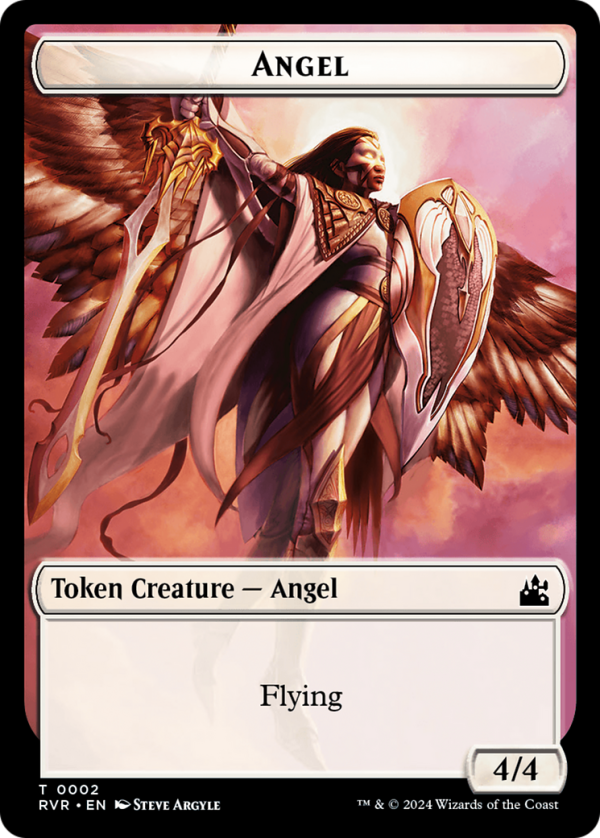 Angel Token (0002) [Ravnica Remastered Tokens] Supply