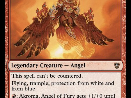 Akroma, Angel of Fury [Murders at Karlov Manor Commander] Discount