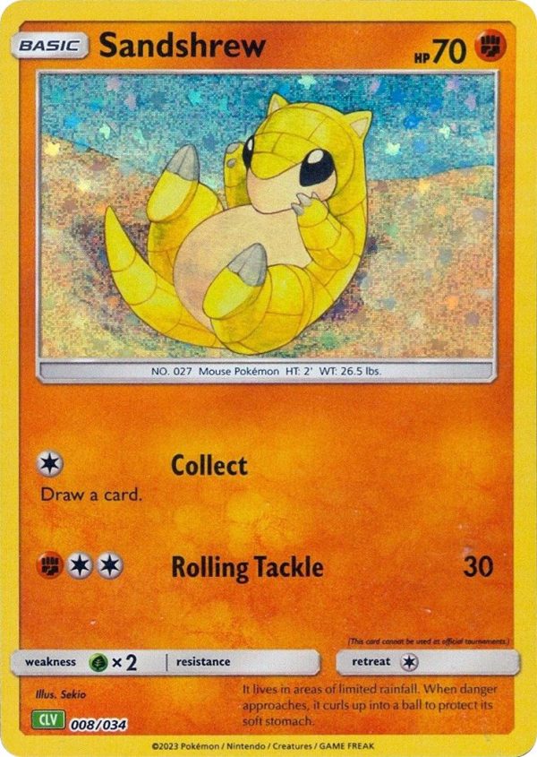 Sandshrew [Trading Card Game Classic] Sale