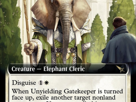 Unyielding Gatekeeper (Extended Art) [Murders at Karlov Manor] For Cheap