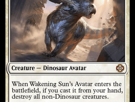 Wakening Sun s Avatar [The Lost Caverns of Ixalan Commander] For Sale