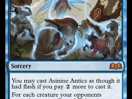 Asinine Antics (Promo Pack) [Wilds of Eldraine Promos] Discount