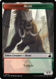 Bird    Beast Double-Sided Token [Ravnica Remastered Tokens] Discount