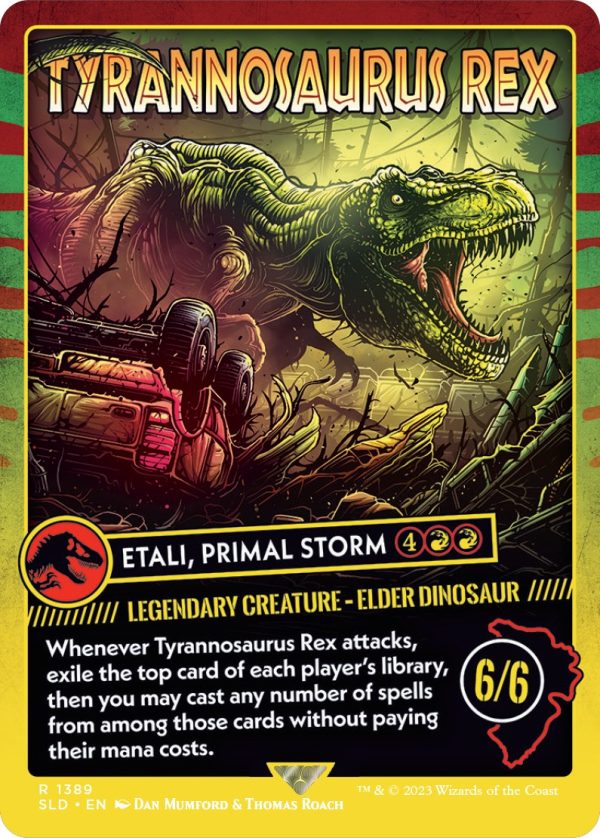 Tyrannosaurus Rex - Etali, Primal Storm [Secret Lair Drop Series] Fashion