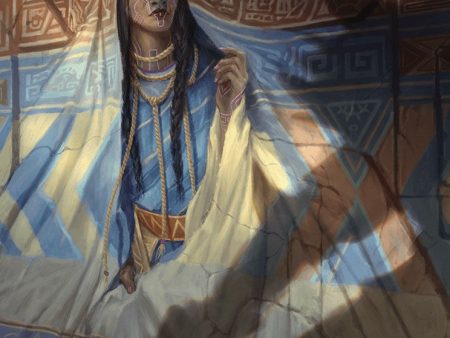 Whispersilk Cloak Art Card (Gold-Stamped Signature) [The Lost Caverns of Ixalan Art Series] Fashion