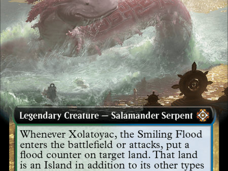 Xolatoyac, the Smiling Flood (Extended Art) [The Lost Caverns of Ixalan Commander] Online Sale