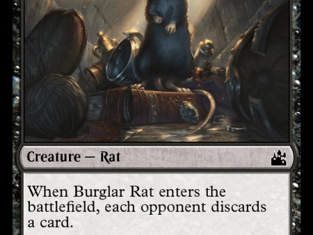 Burglar Rat [Ravnica Remastered] For Cheap