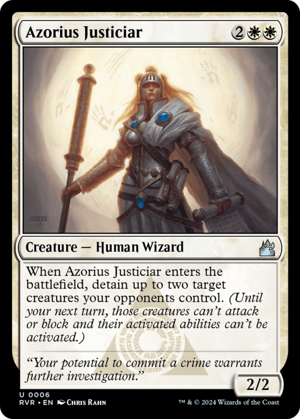 Azorius Justiciar [Ravnica Remastered] Sale