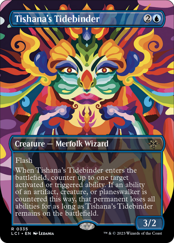 Tishana s Tidebinder (Borderless) [The Lost Caverns of Ixalan] Discount