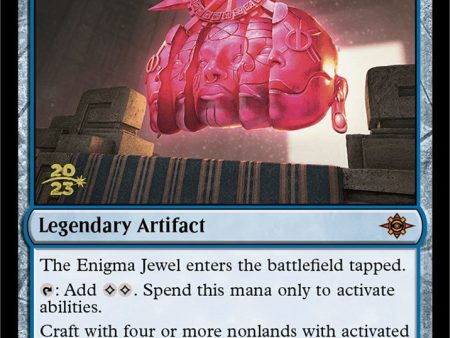 The Enigma Jewel    Locus of Enlightenment [The Lost Caverns of Ixalan Prerelease Cards] Online Hot Sale