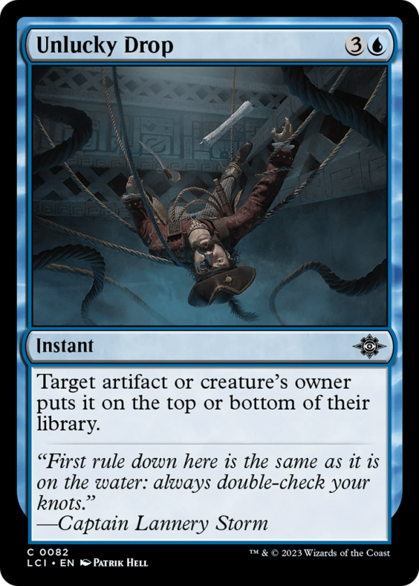 Unlucky Drop [The Lost Caverns of Ixalan] Hot on Sale