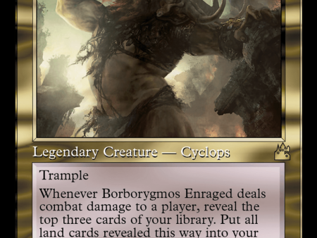 Borborygmos Enraged (Retro Frame) [Ravnica Remastered] Online