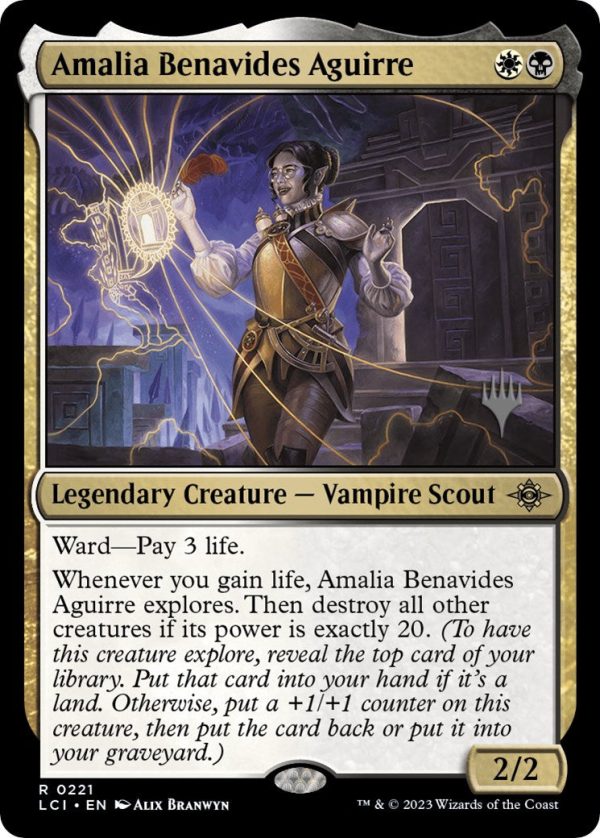 Amalia Benavides Aguirre (Promo Pack) [The Lost Caverns of Ixalan Promos] Fashion