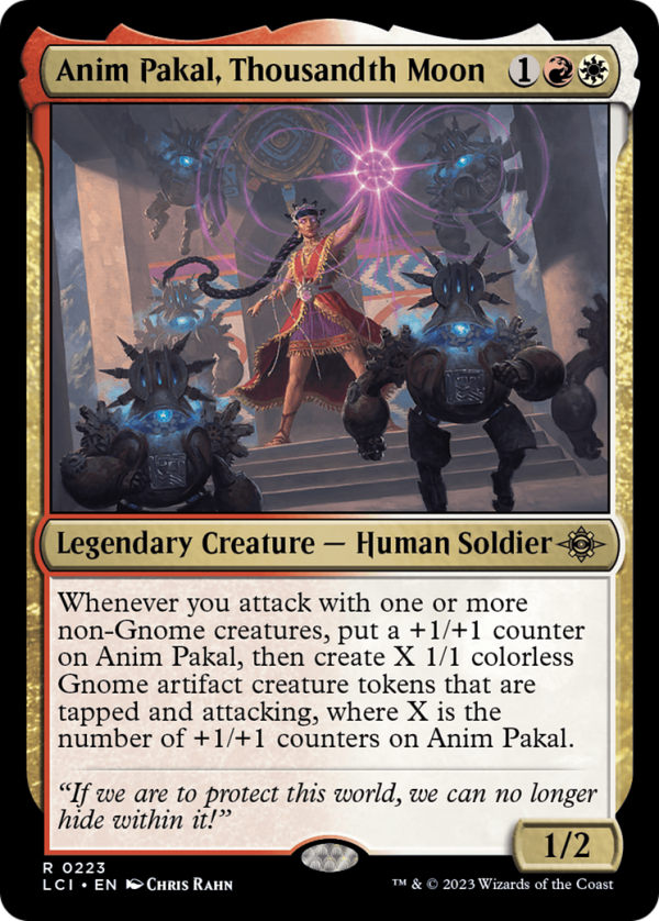 Anim Pakal, Thousandth Moon [The Lost Caverns of Ixalan] For Discount