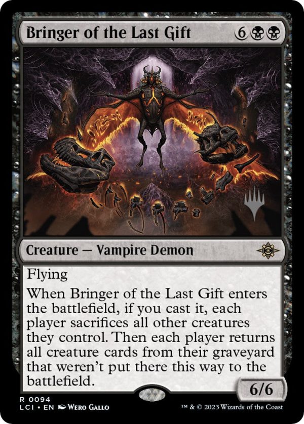 Bringer of the Last Gift (Promo Pack) [The Lost Caverns of Ixalan Promos] Online now