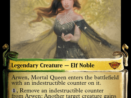 Arwen, Mortal Queen [The Lord of the Rings: Tales of Middle-Earth Showcase Scrolls] Cheap