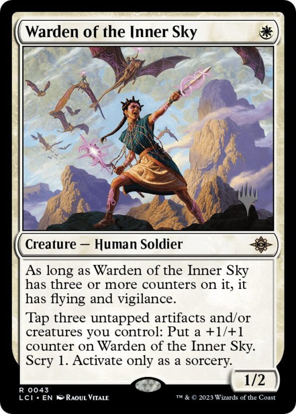 Warden of the Inner Sky (Promo Pack) [The Lost Caverns of Ixalan Promos] Cheap