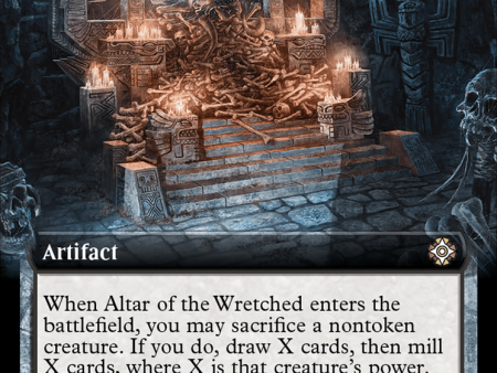 Altar of the Wretched    Wretched Bonemass (Extended Art) [The Lost Caverns of Ixalan Commander] Fashion