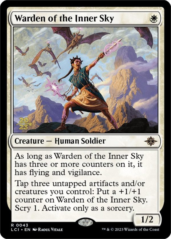 Warden of the Inner Sky [The Lost Caverns of Ixalan Prerelease Cards] Fashion