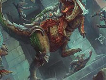 Carnage Tyrant Art Card [The Lost Caverns of Ixalan Art Series] For Sale