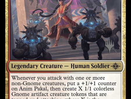 Anim Pakal, Thousandth Moon (Promo Pack) [The Lost Caverns of Ixalan Promos] Hot on Sale