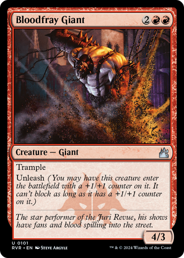 Bloodfray Giant [Ravnica Remastered] For Discount