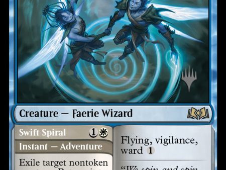 Twining Twins    Swift Spiral (Promo Pack) [Wilds of Eldraine Promos] Online Sale