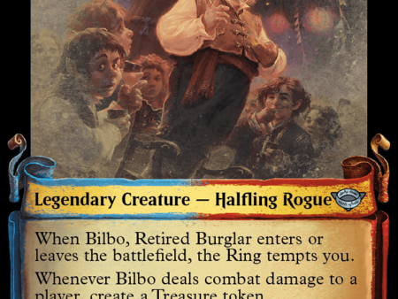 Bilbo, Retired Burglar [The Lord of the Rings: Tales of Middle-Earth Showcase Scrolls] For Sale