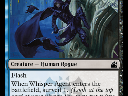 Whisper Agent [Ravnica Remastered] Supply