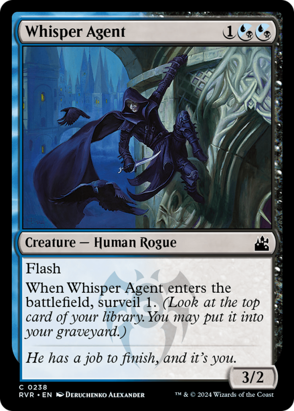 Whisper Agent [Ravnica Remastered] Supply