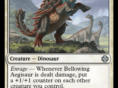 Bellowing Aegisaur [The Lost Caverns of Ixalan Commander] Online Sale