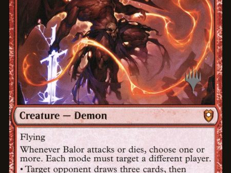 Balor (Promo Pack) [The Lost Caverns of Ixalan Promos] Hot on Sale